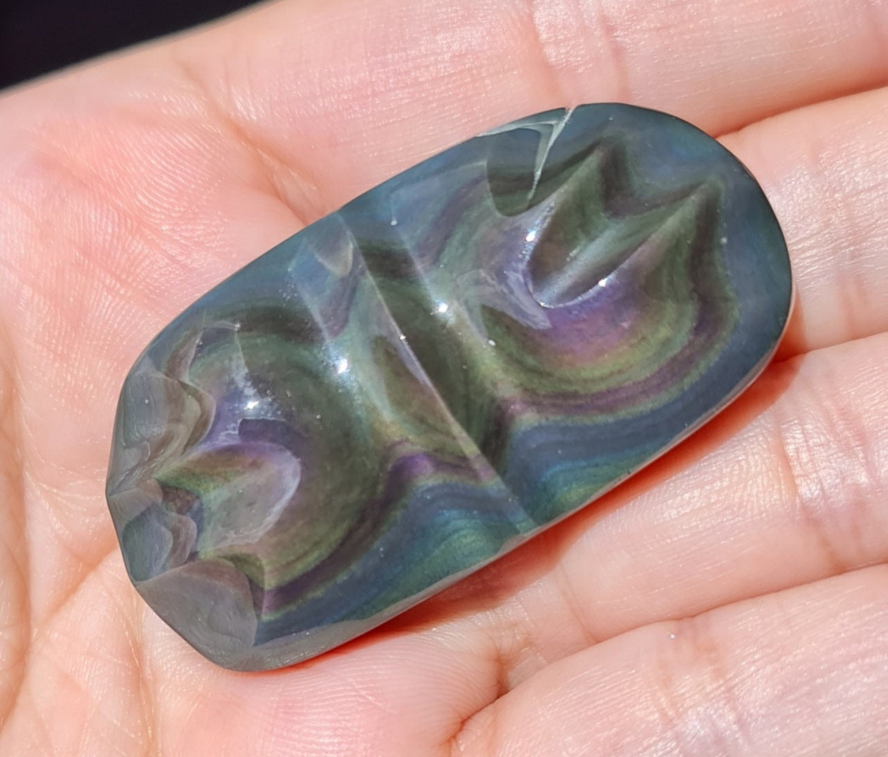 Rainbow Obsidian Butterfly