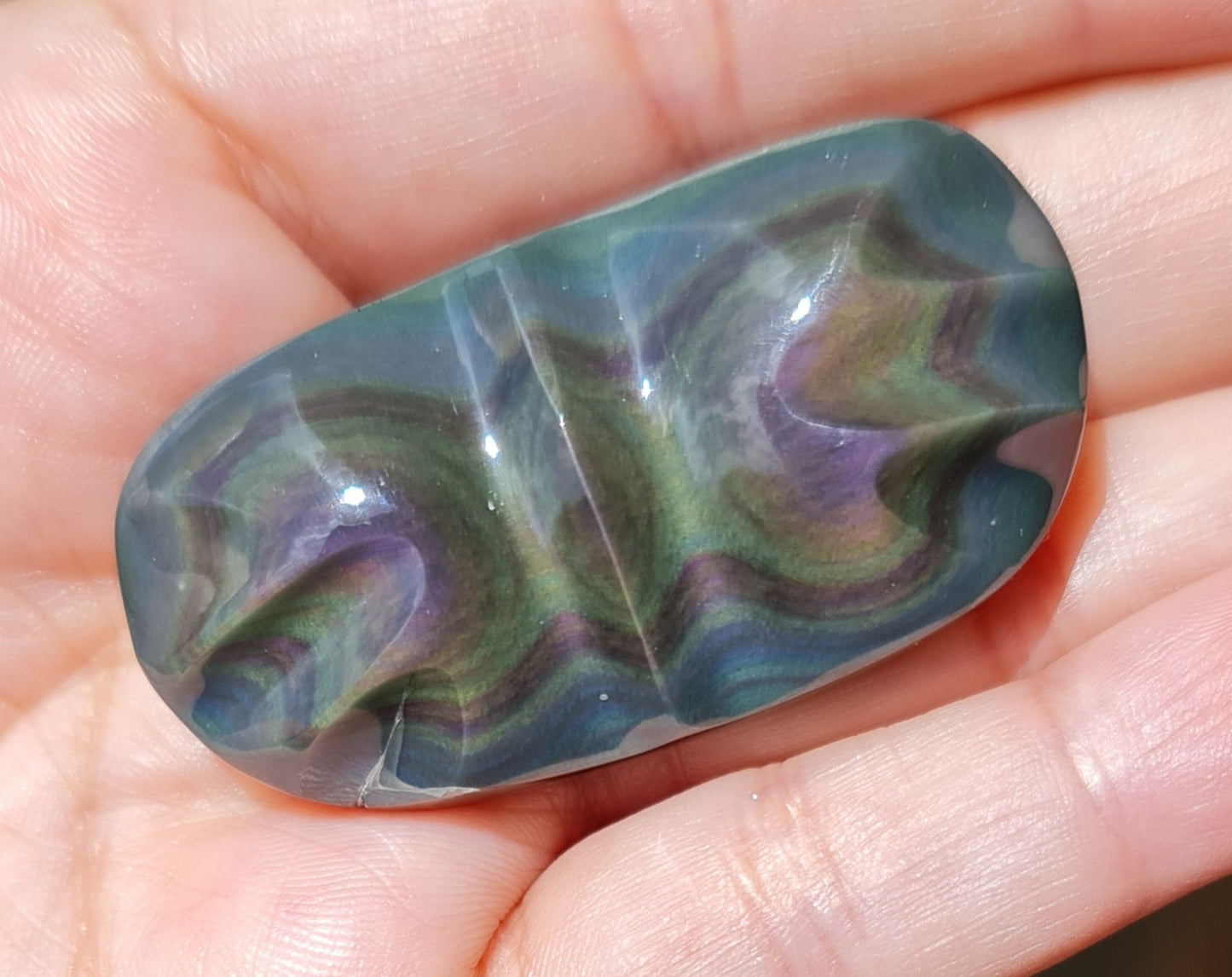 Rainbow Obsidian Butterfly