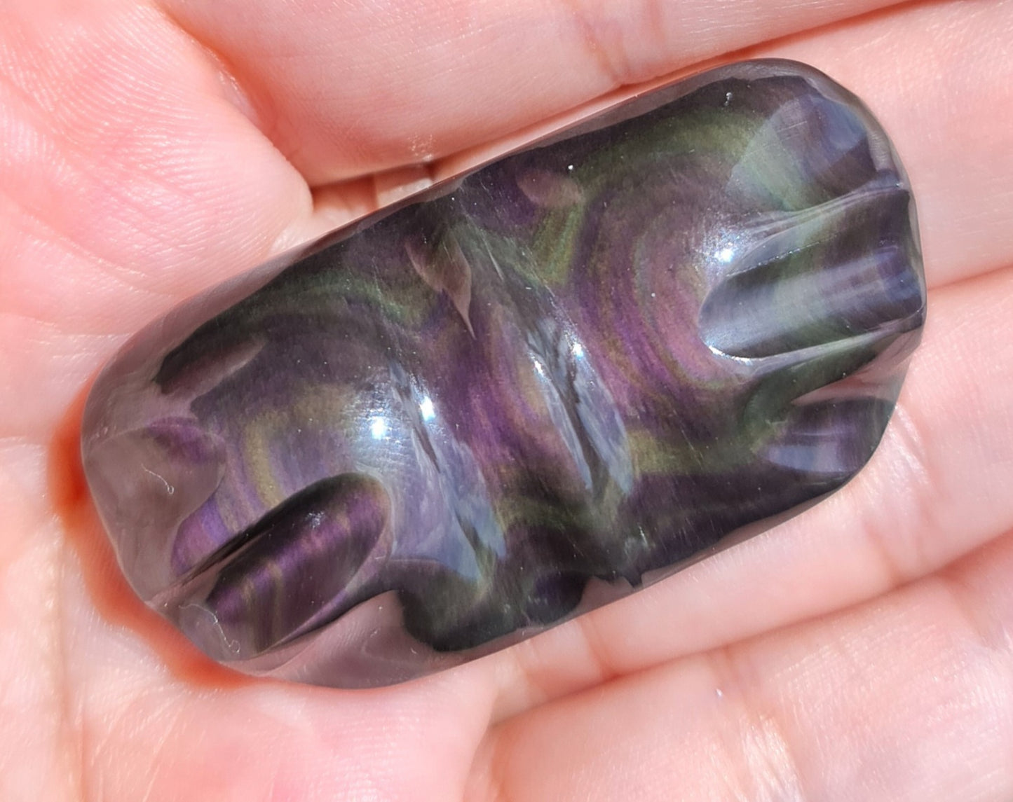 Rainbow Obsidian Butterfly