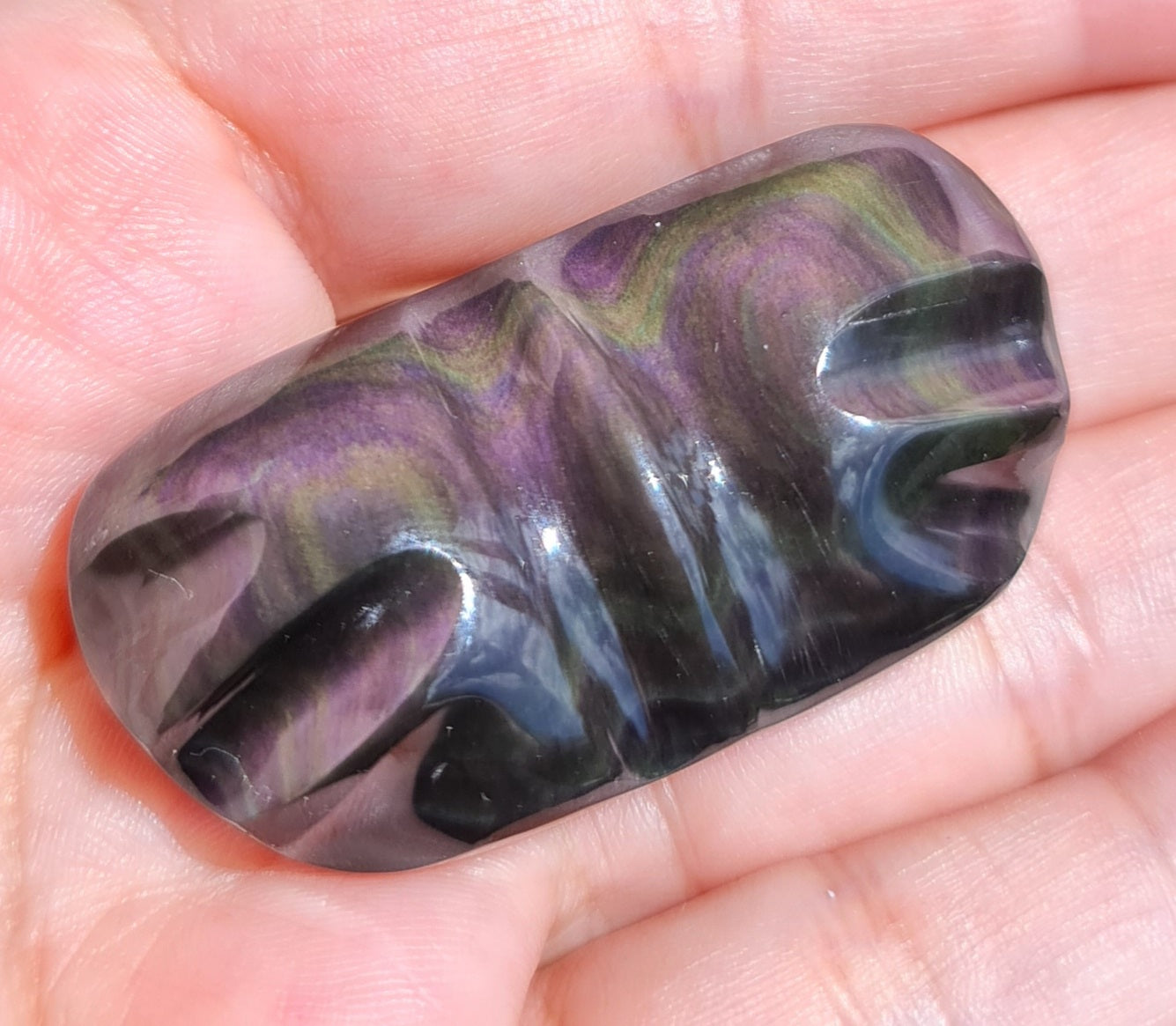 Rainbow Obsidian Butterfly