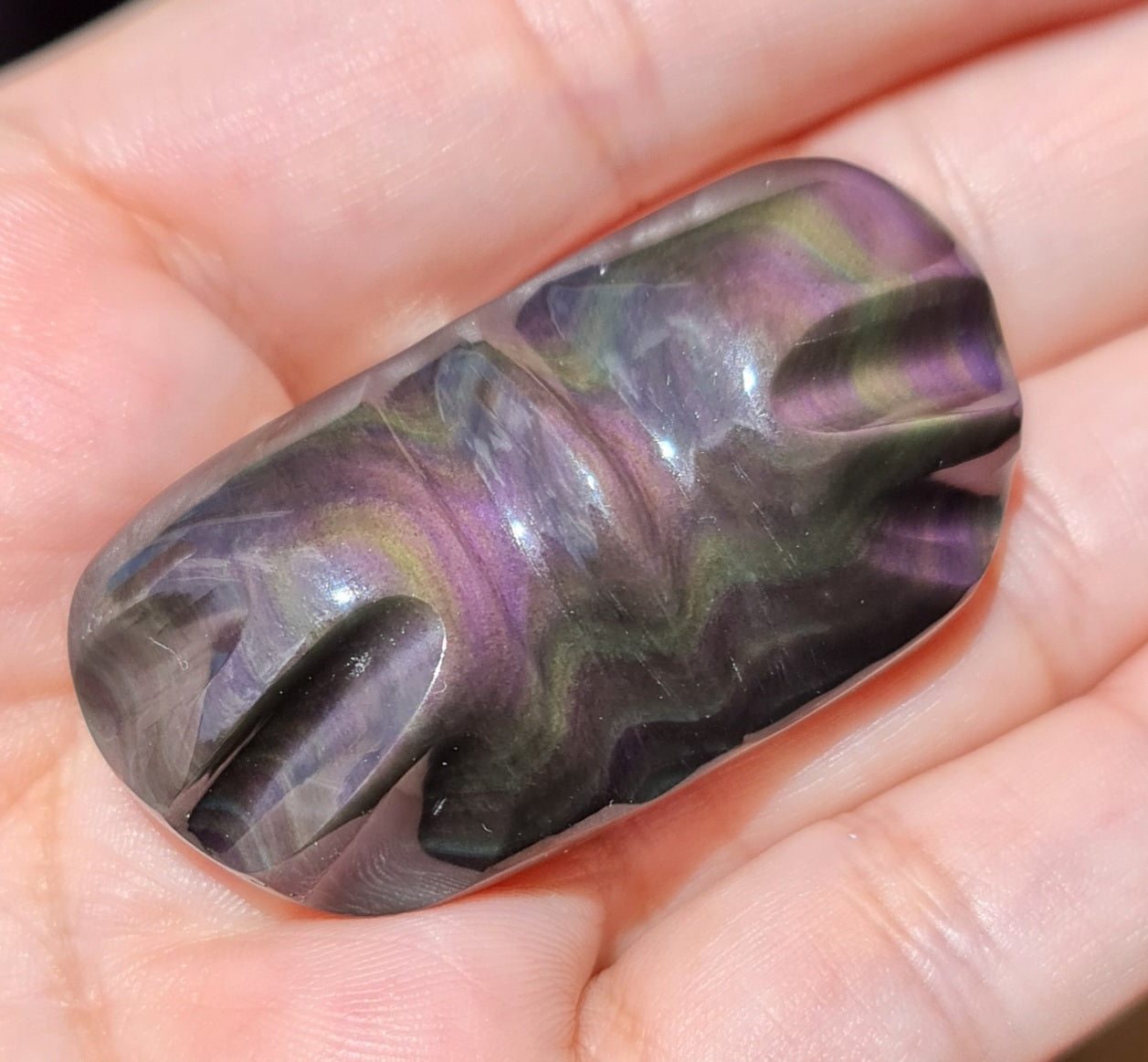 Rainbow Obsidian Butterfly