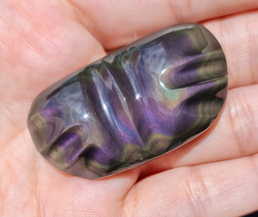 Rainbow Obsidian Butterfly