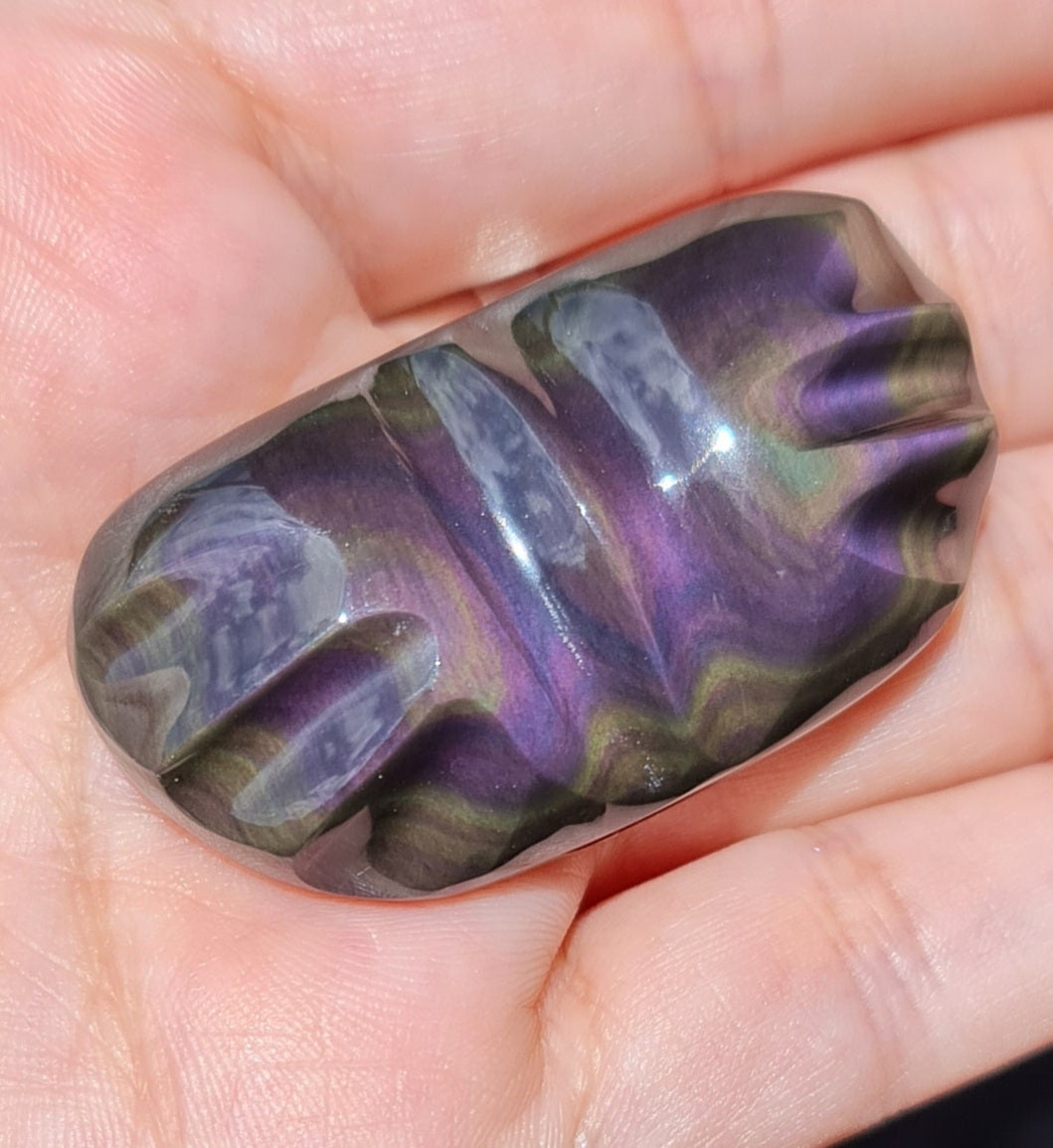 Rainbow Obsidian Butterfly