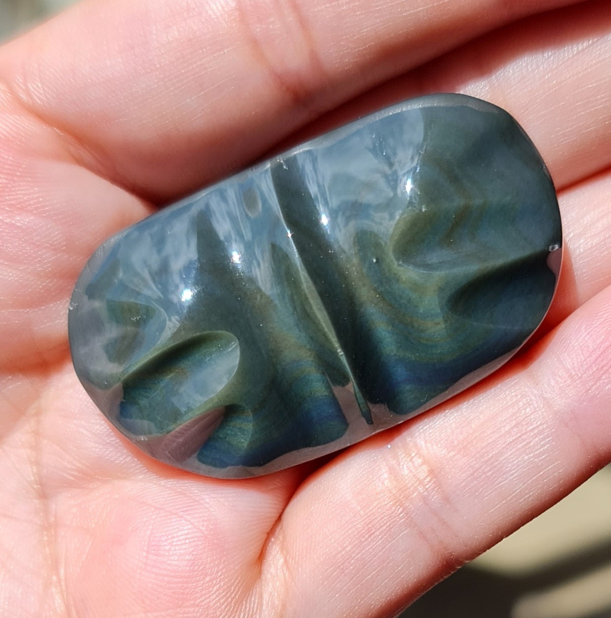 Rainbow Obsidian Butterfly