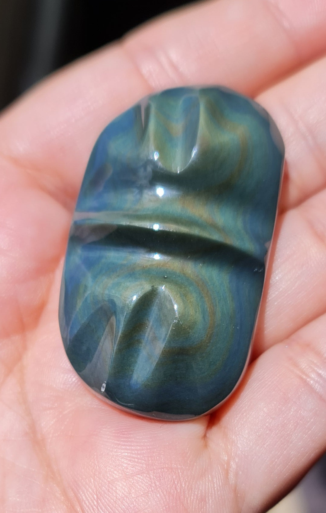 Rainbow Obsidian Butterfly