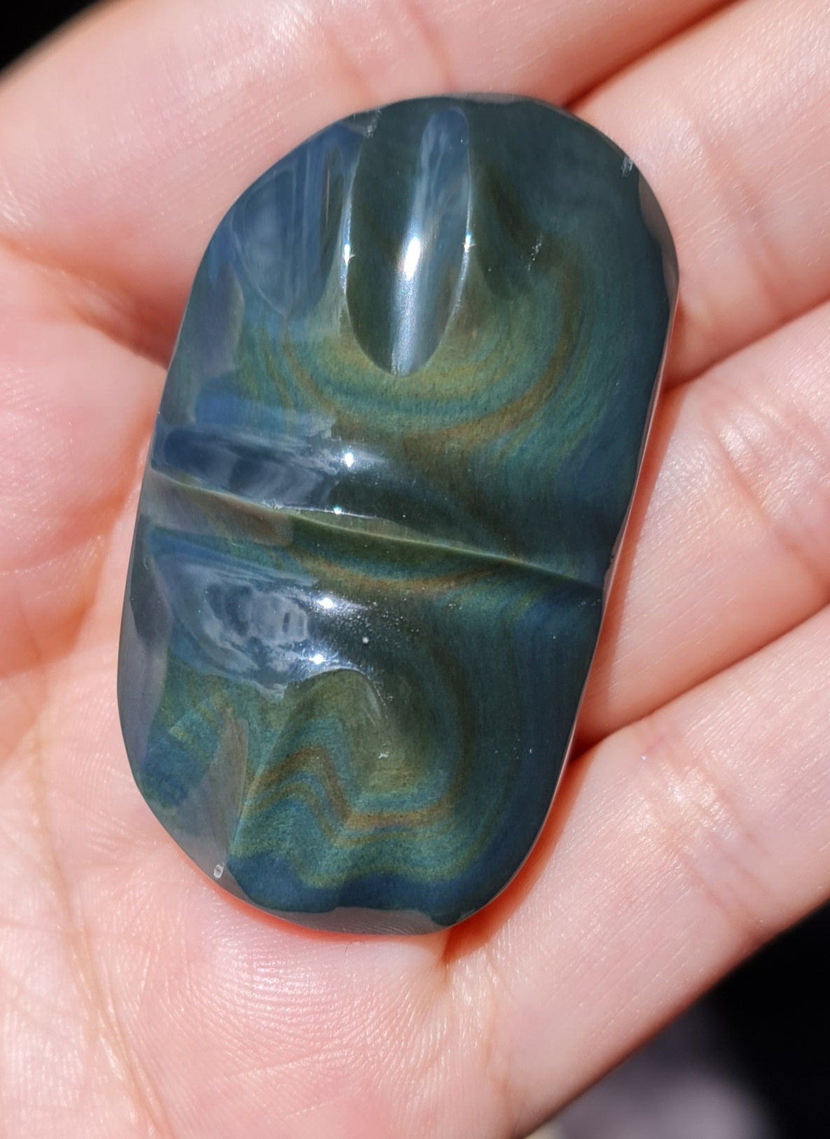 Rainbow Obsidian Butterfly