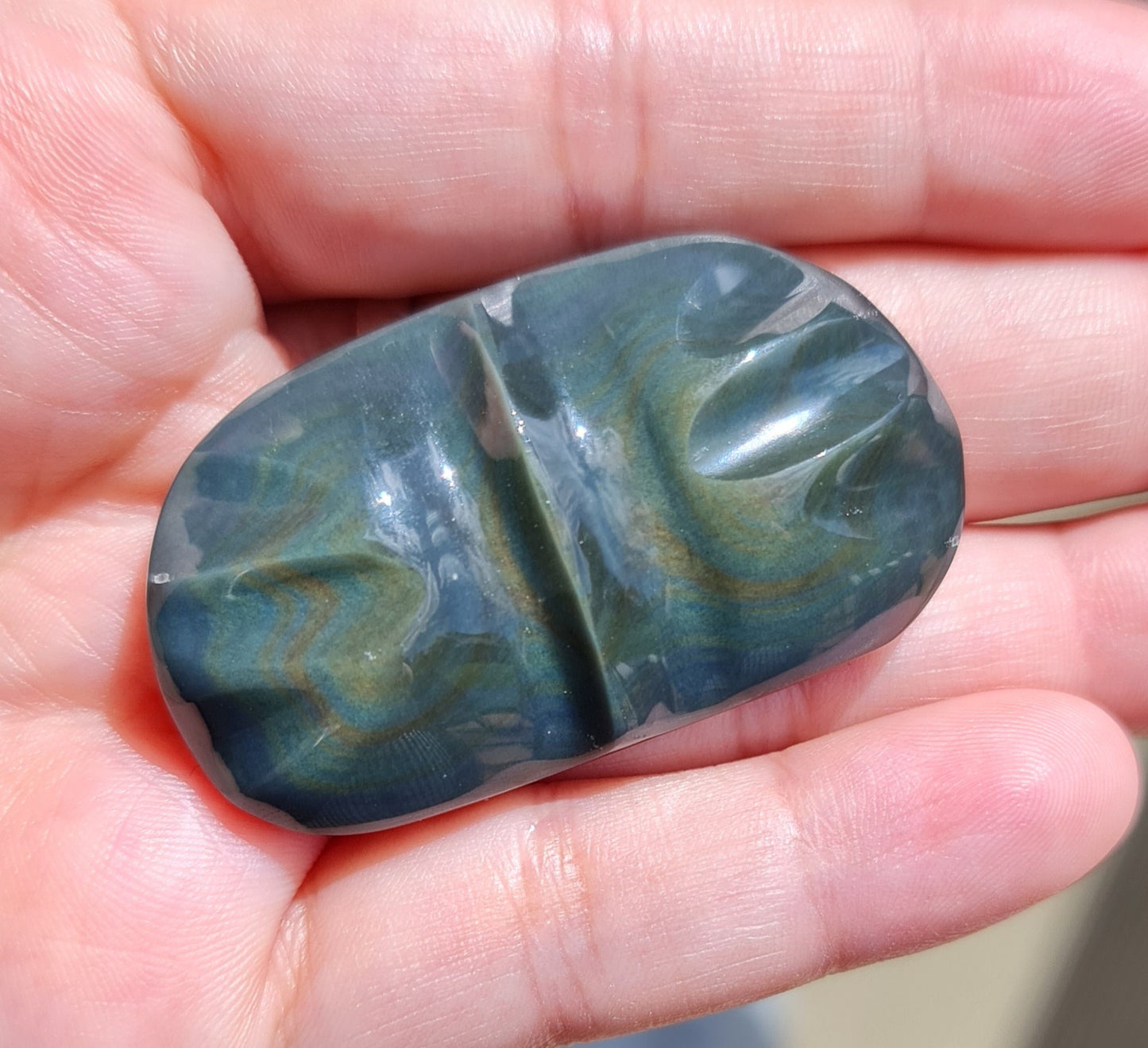 Rainbow Obsidian Butterfly