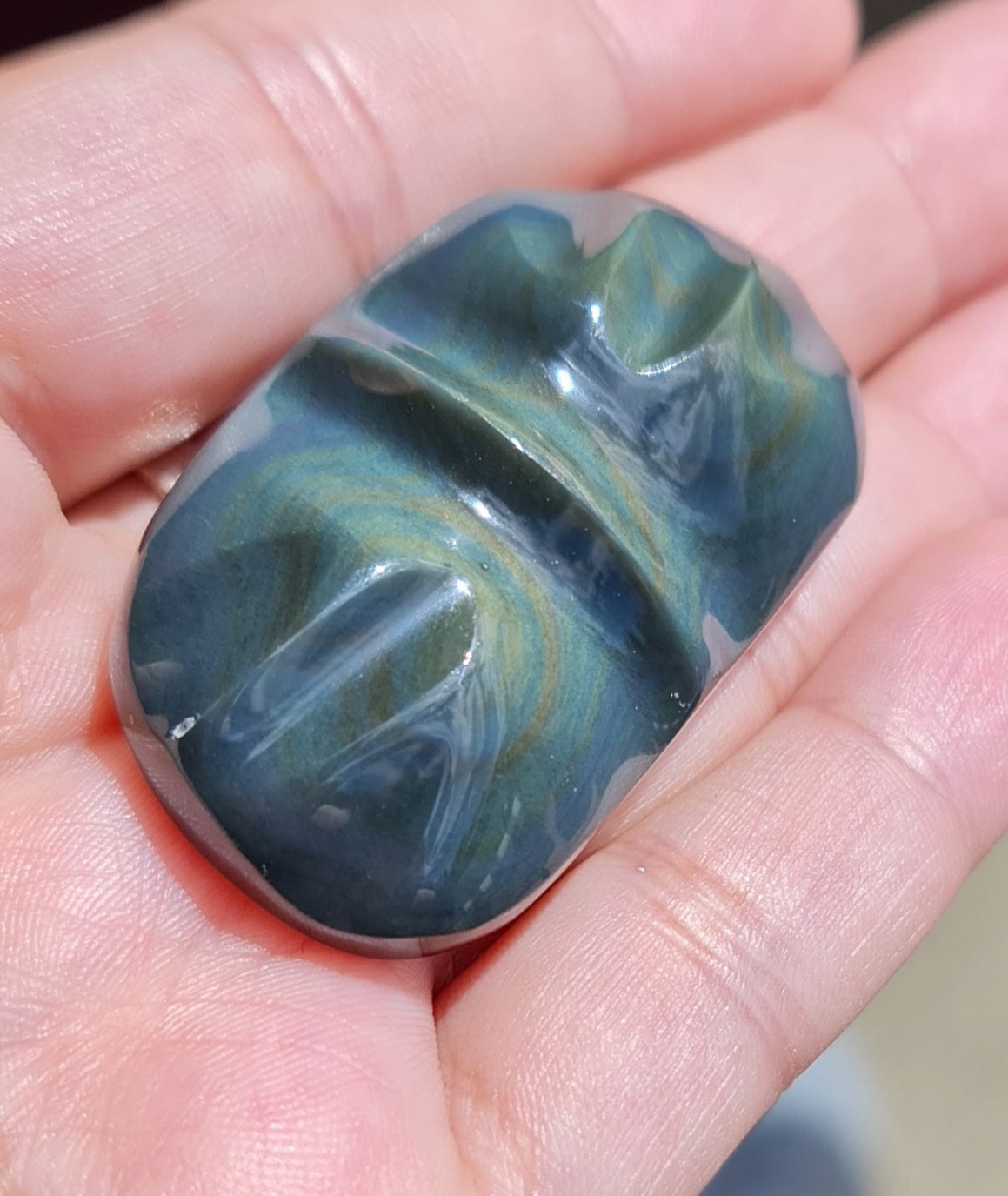 Rainbow Obsidian Butterfly