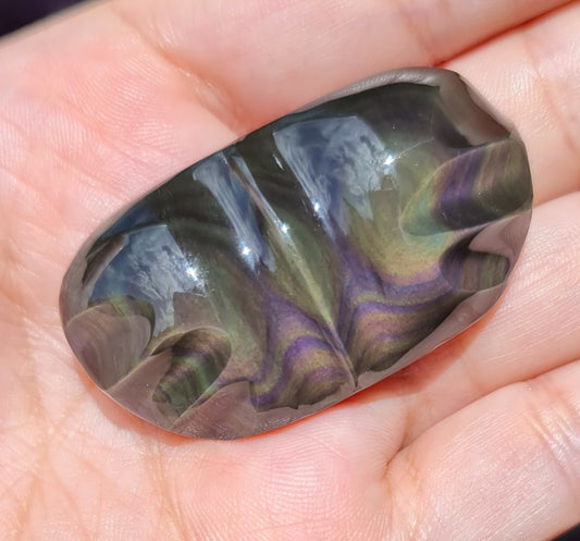 Rainbow Obsidian Butterfly