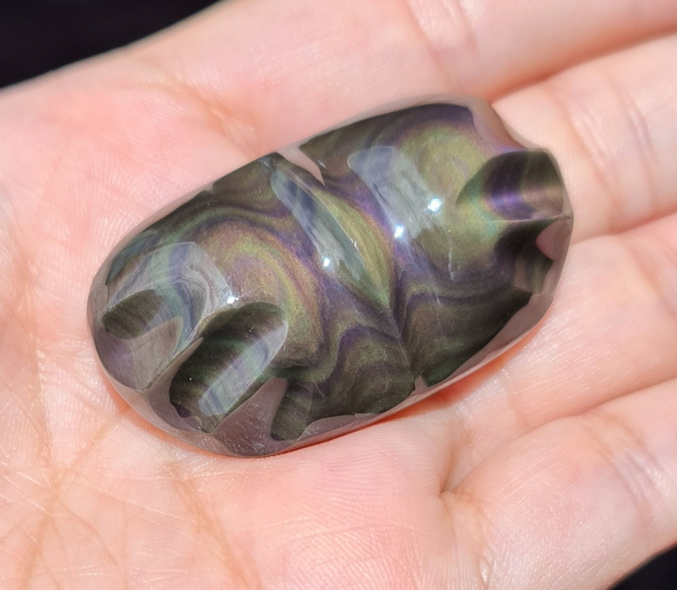 Rainbow Obsidian Butterfly