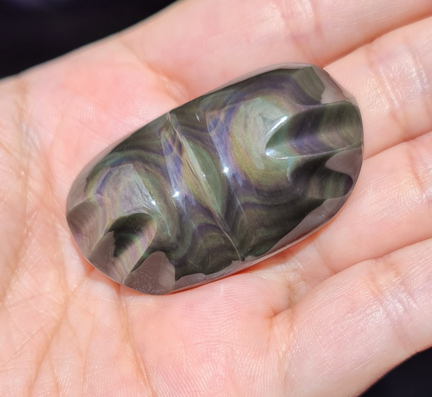 Rainbow Obsidian Butterfly