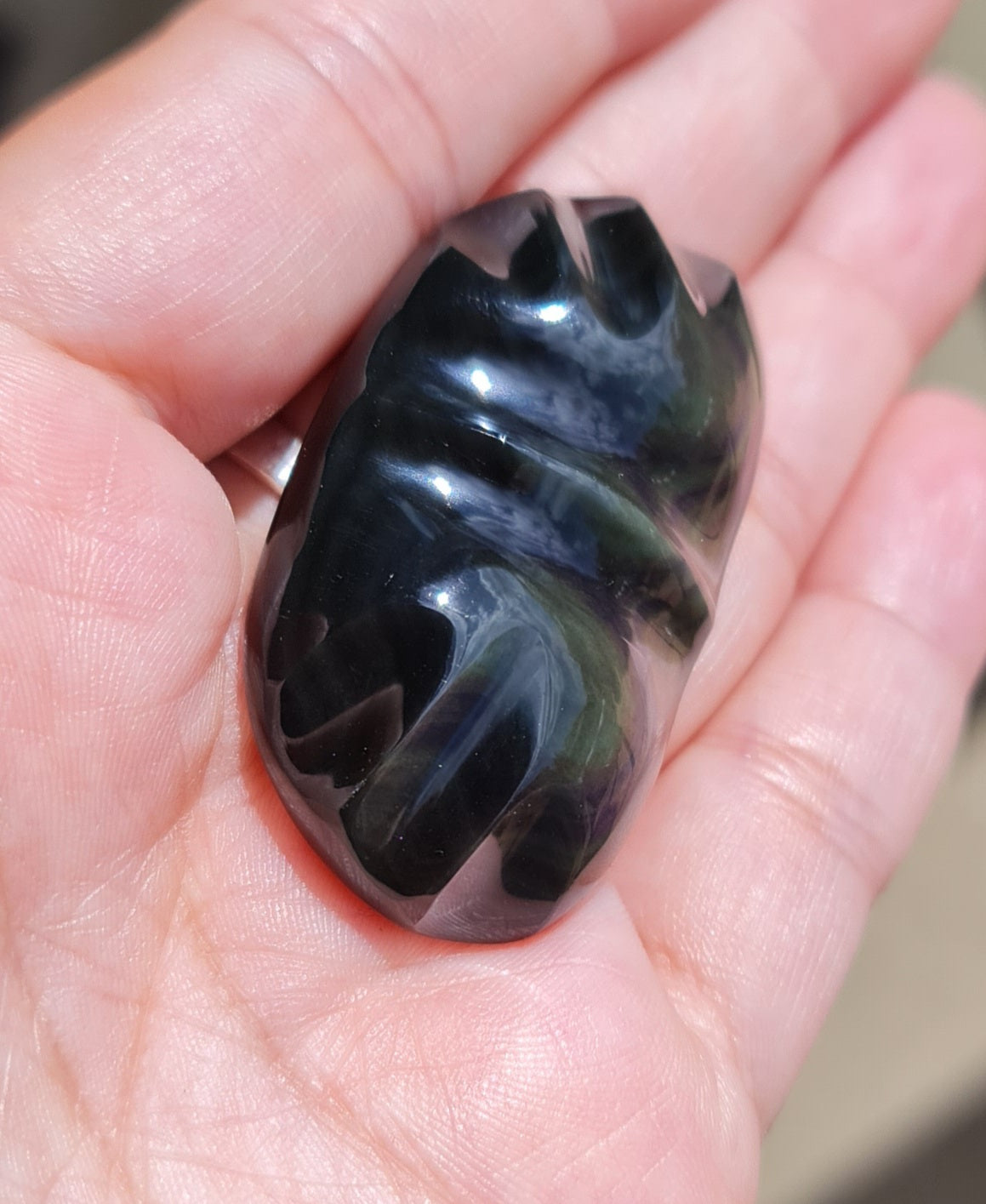 Rainbow Obsidian Butterfly