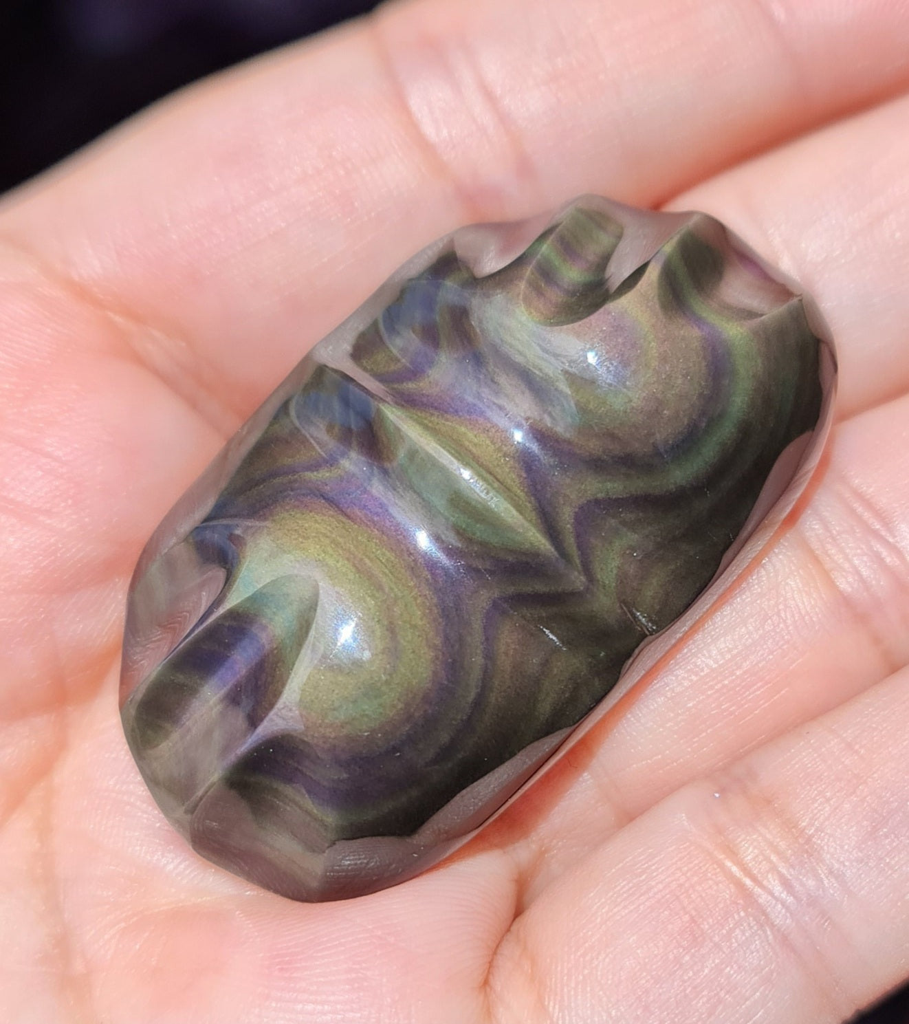 Rainbow Obsidian Butterfly