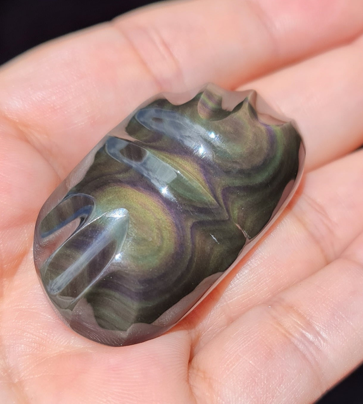 Rainbow Obsidian Butterfly