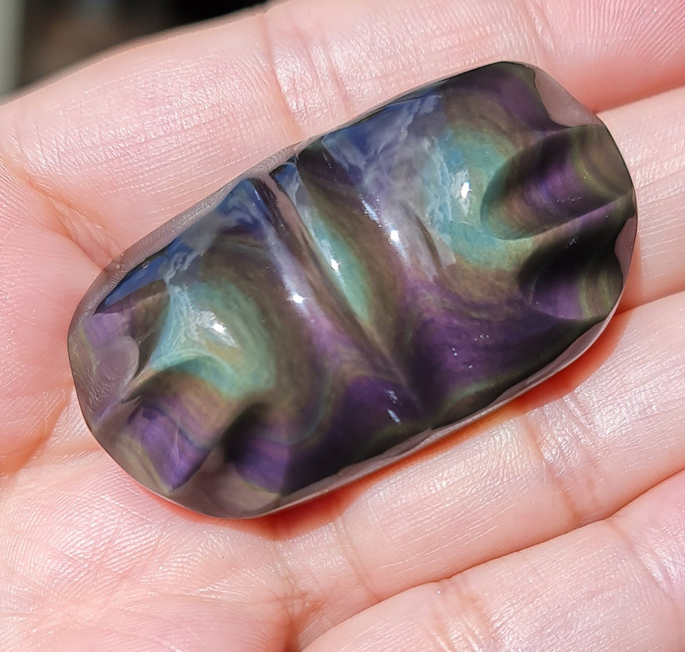 Rainbow Obsidian Butterfly