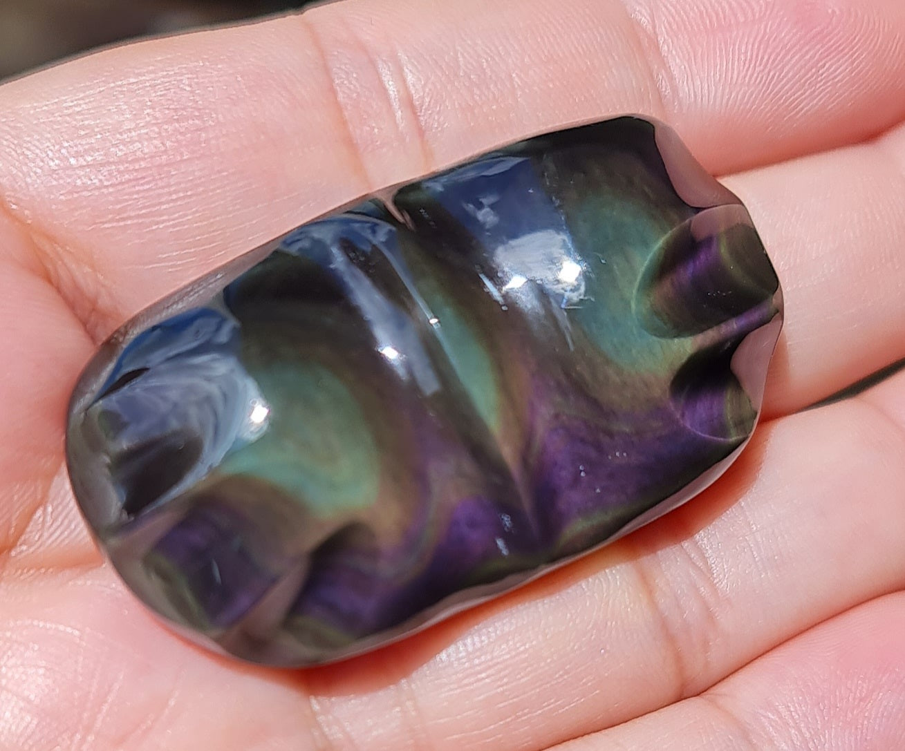 Rainbow Obsidian Butterfly