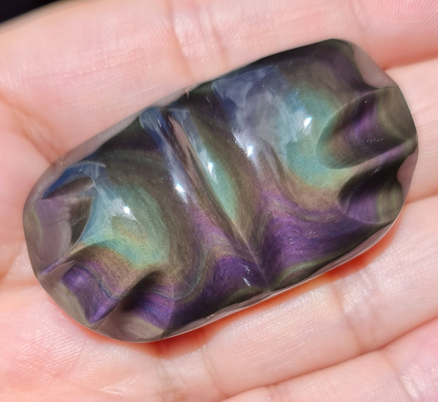 Rainbow Obsidian Butterfly