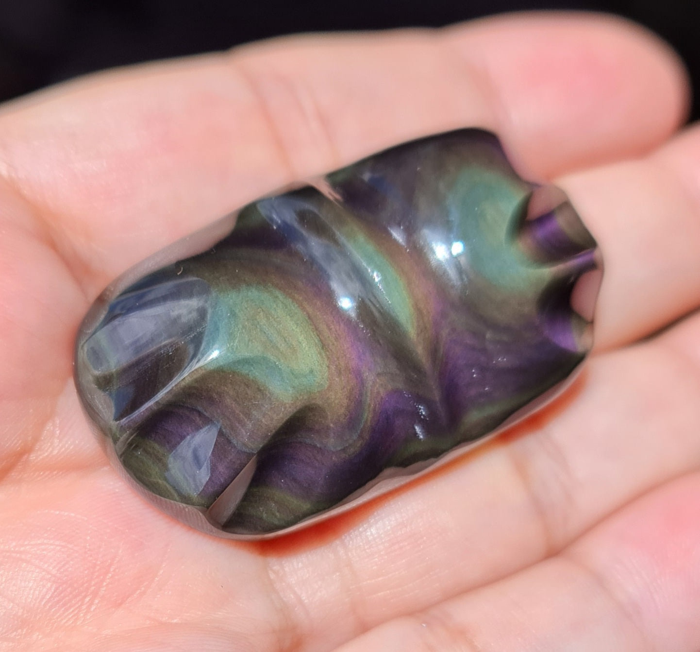 Rainbow Obsidian Butterfly