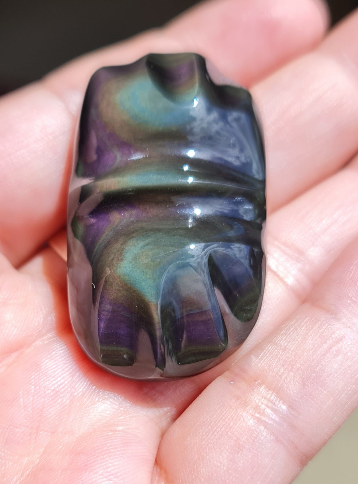 Rainbow Obsidian Butterfly