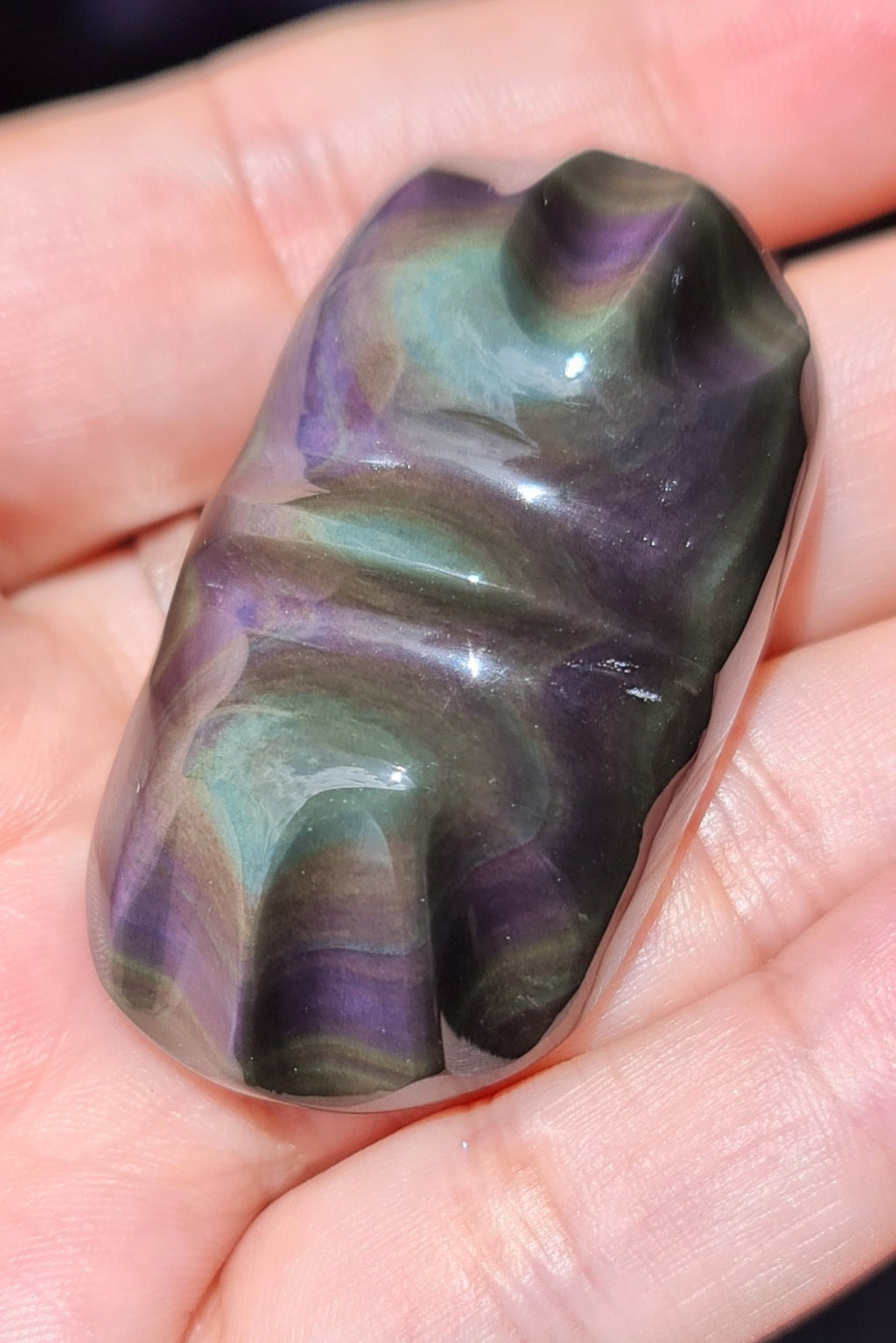 Rainbow Obsidian Butterfly