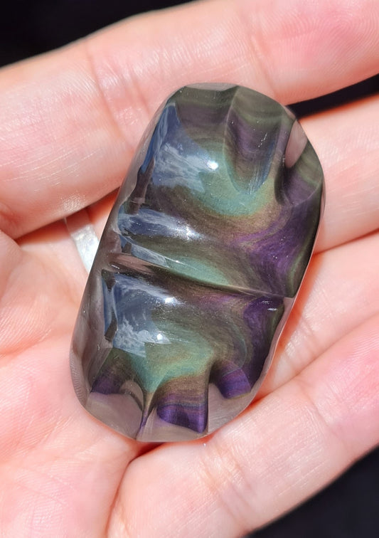 Rainbow Obsidian Butterfly