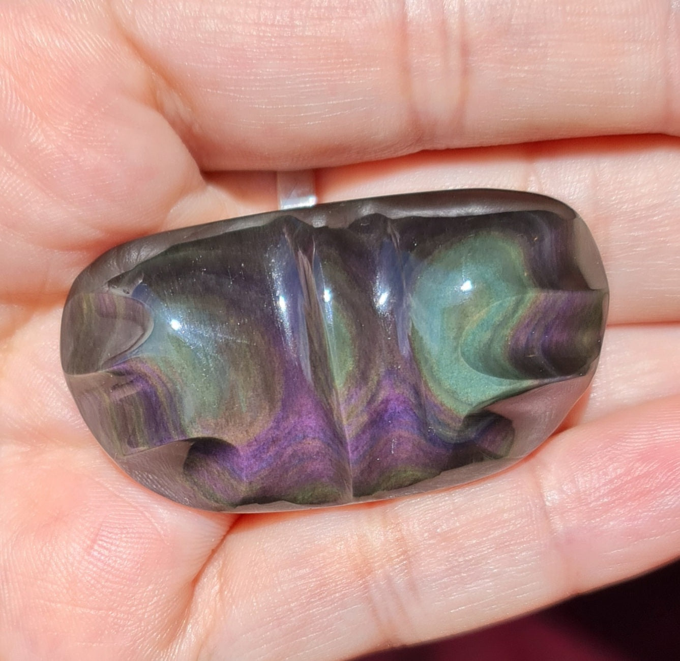 Rainbow Obsidian Butterfly