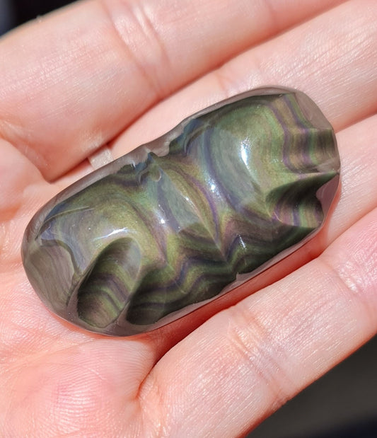 Rainbow Obsidian Butterfly