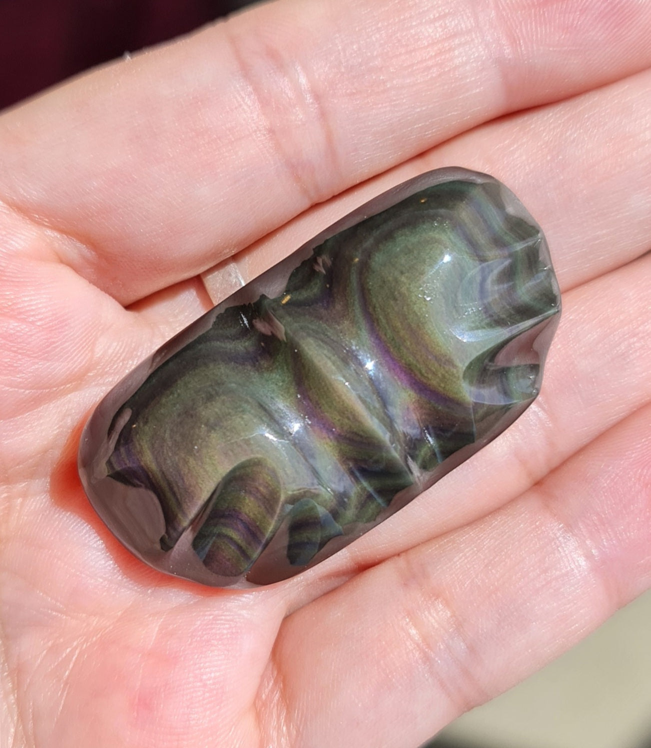Rainbow Obsidian Butterfly