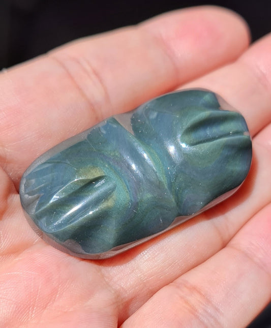 Rainbow Obsidian Butterfly