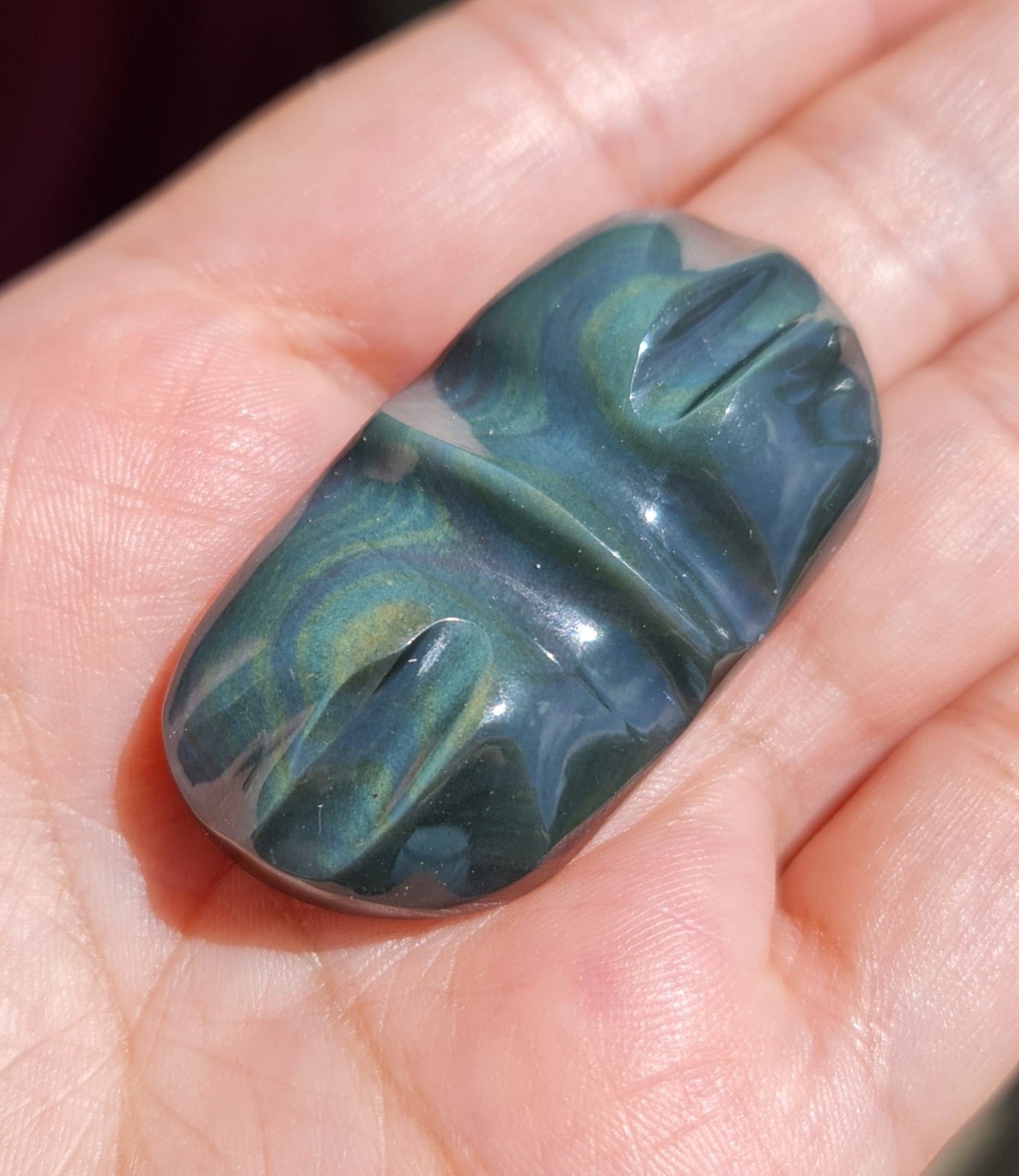 Rainbow Obsidian Butterfly