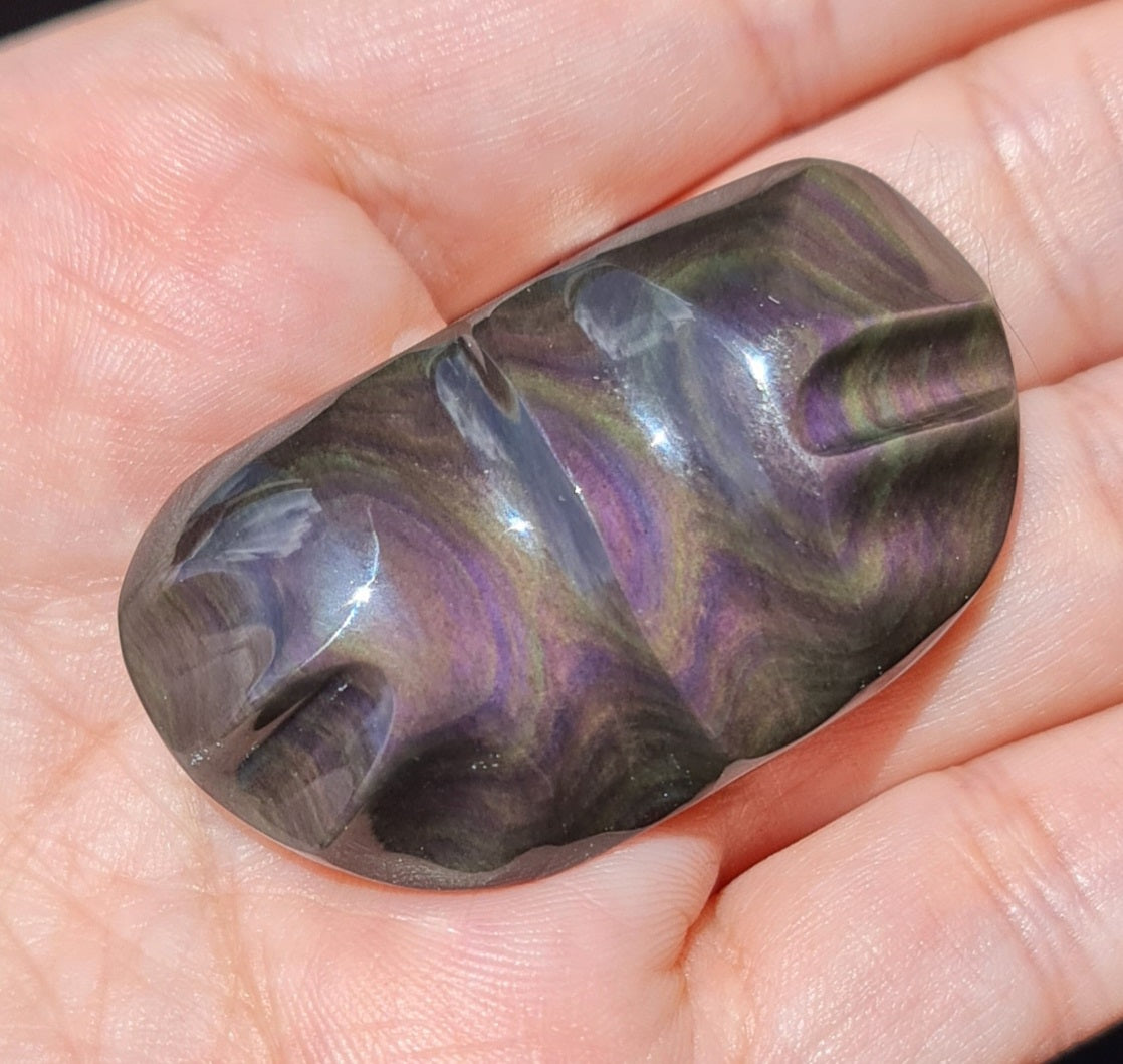 Rainbow Obsidian Butterfly