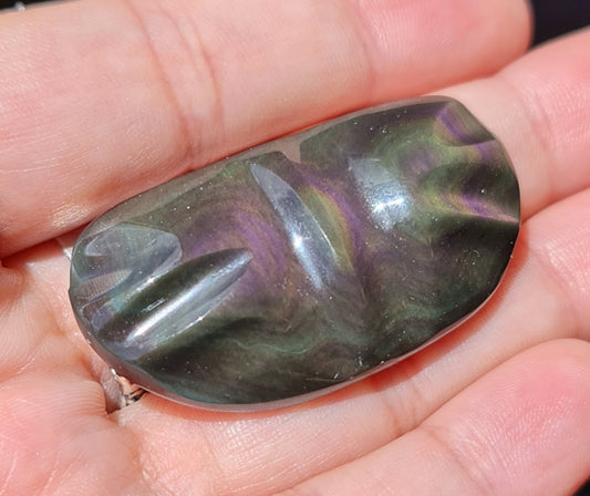 Rainbow Obsidian Butterfly