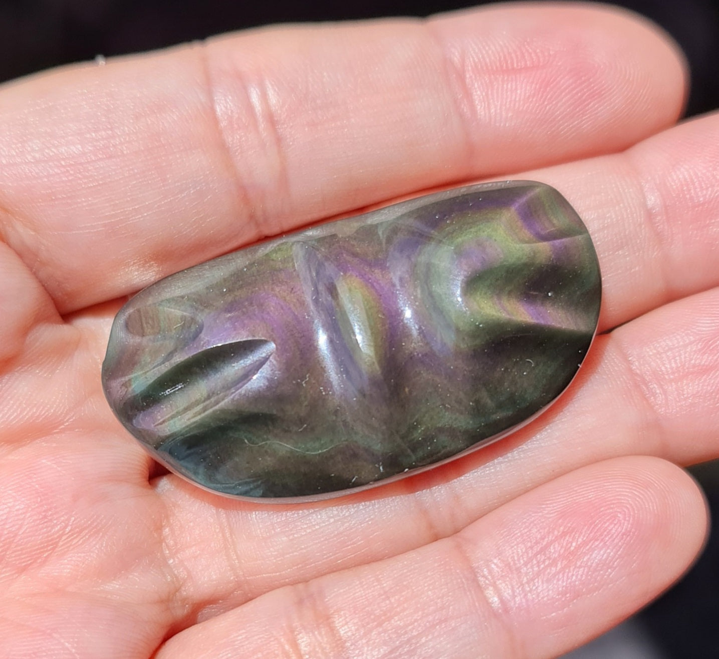 Rainbow Obsidian Butterfly