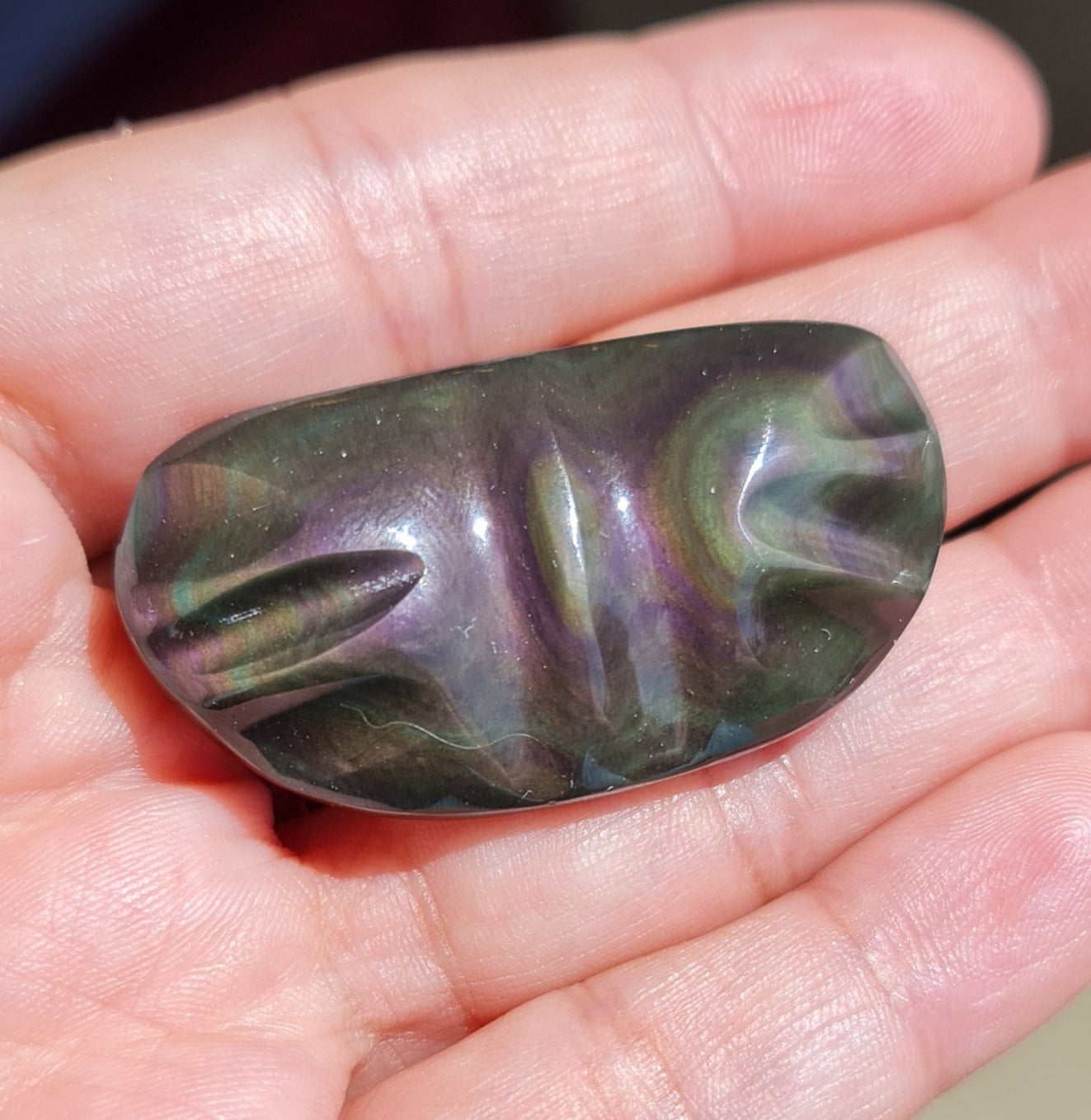 Rainbow Obsidian Butterfly