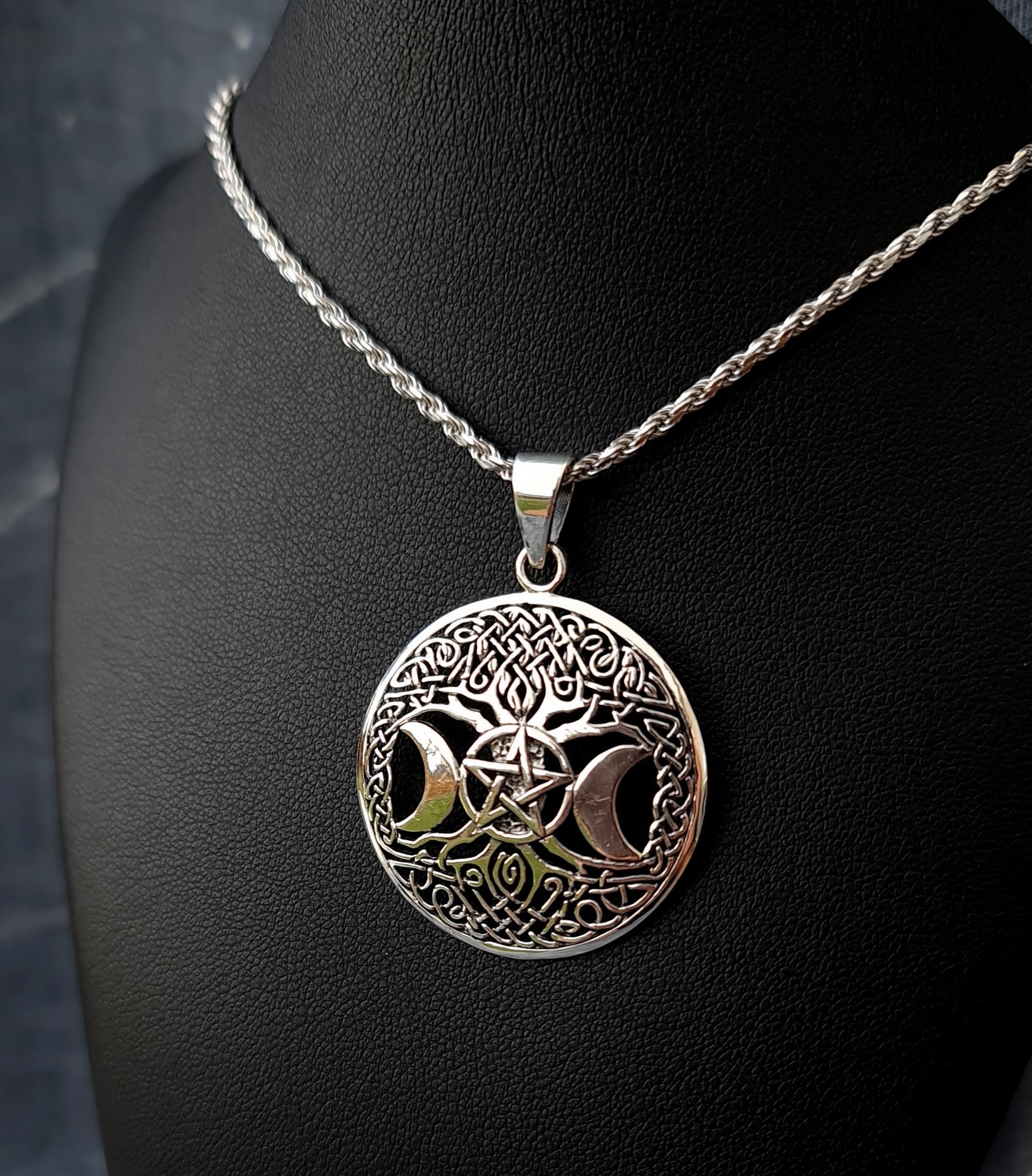 Sterling Silver Celtic Tree of Life Pendant