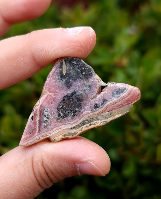 Rhodochrosite Slice