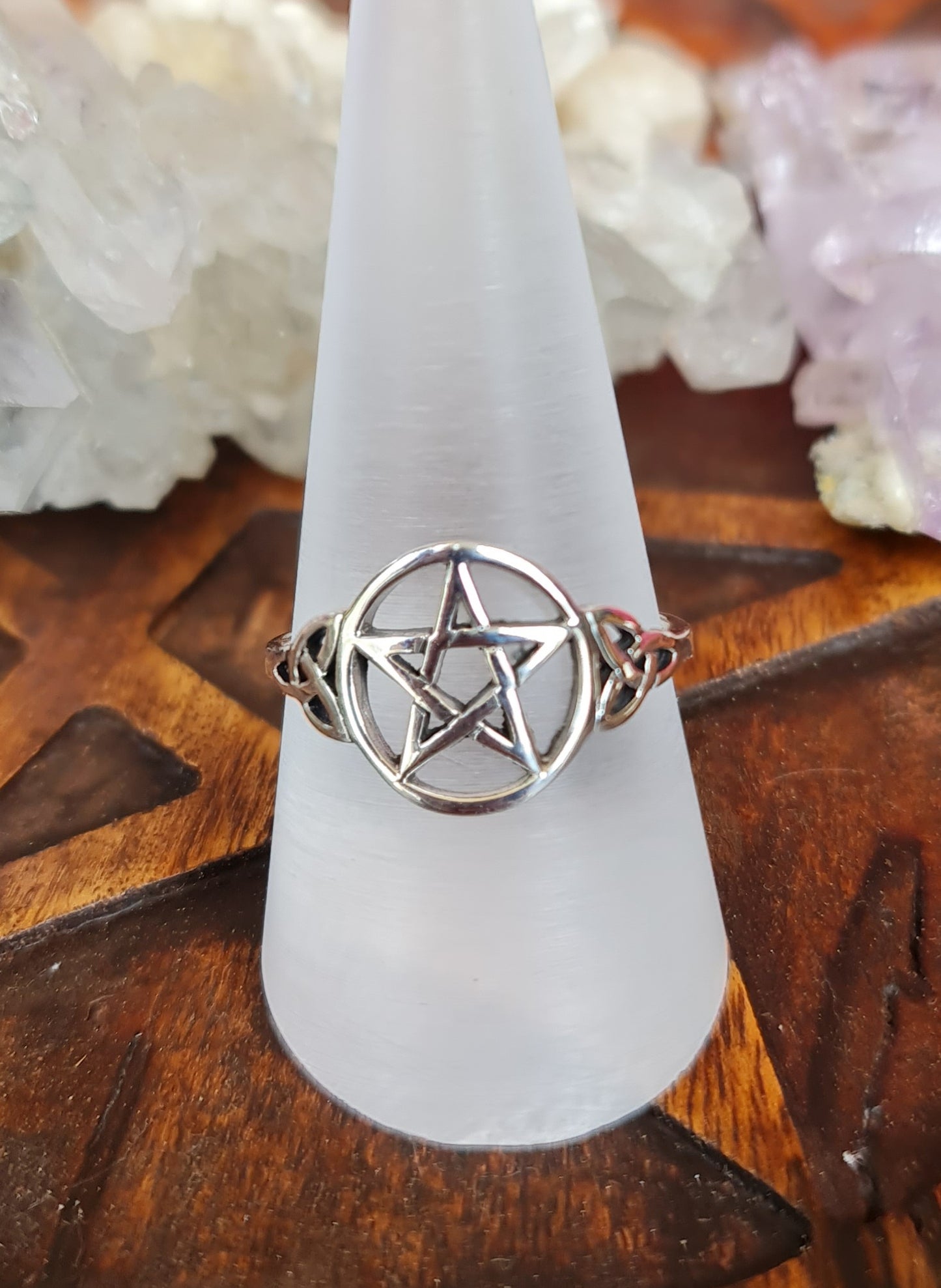 Sterling Silver Celtic Pentacle Ring