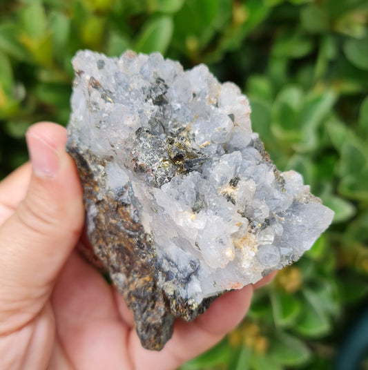 Chalcopyrite Quartz Specimen