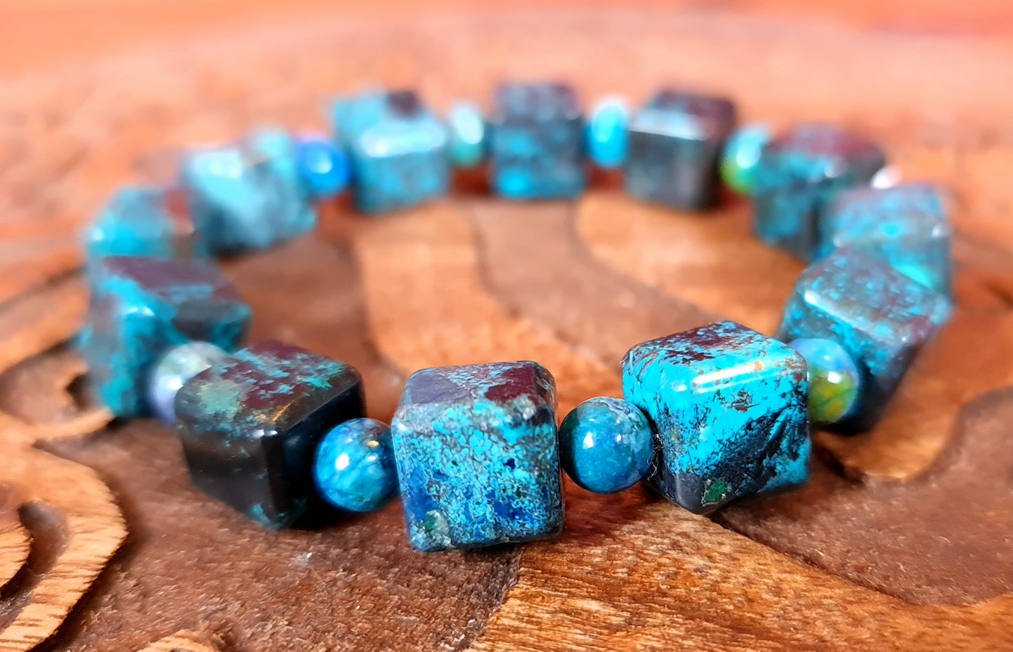 Shattuckite Bracelet