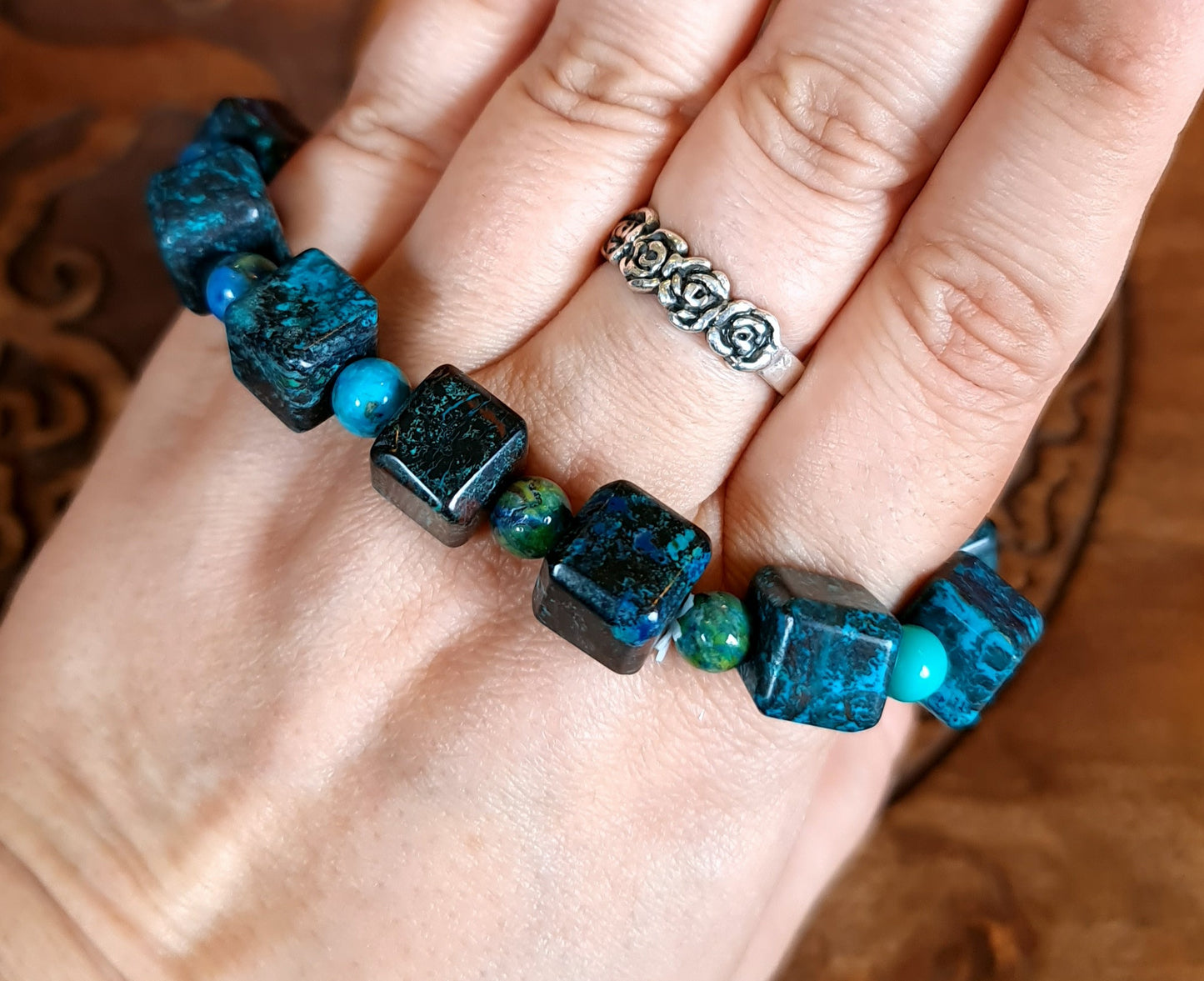 Shattuckite Bracelet