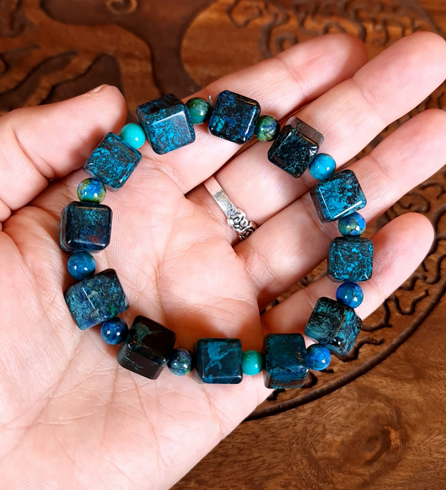 Shattuckite Bracelet