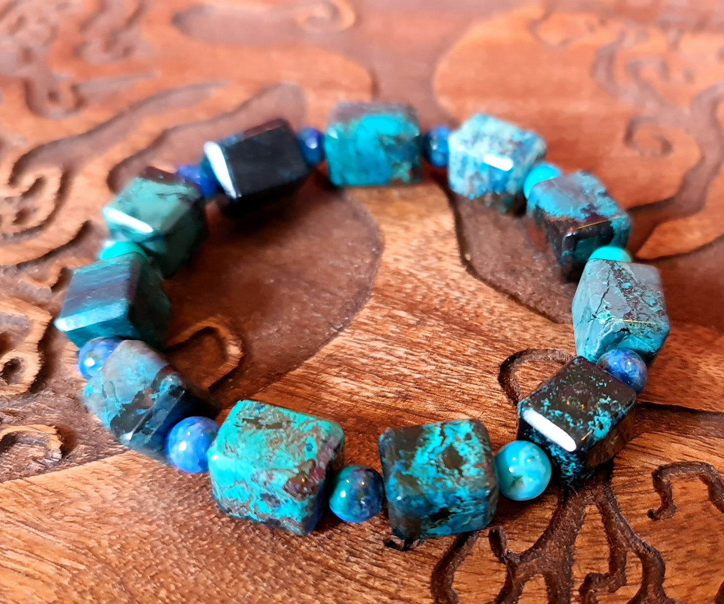 Shattuckite Bracelet