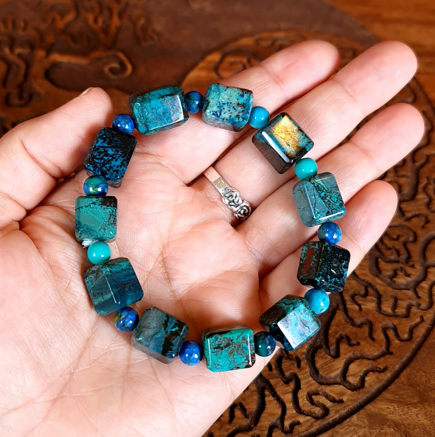 Shattuckite Bracelet