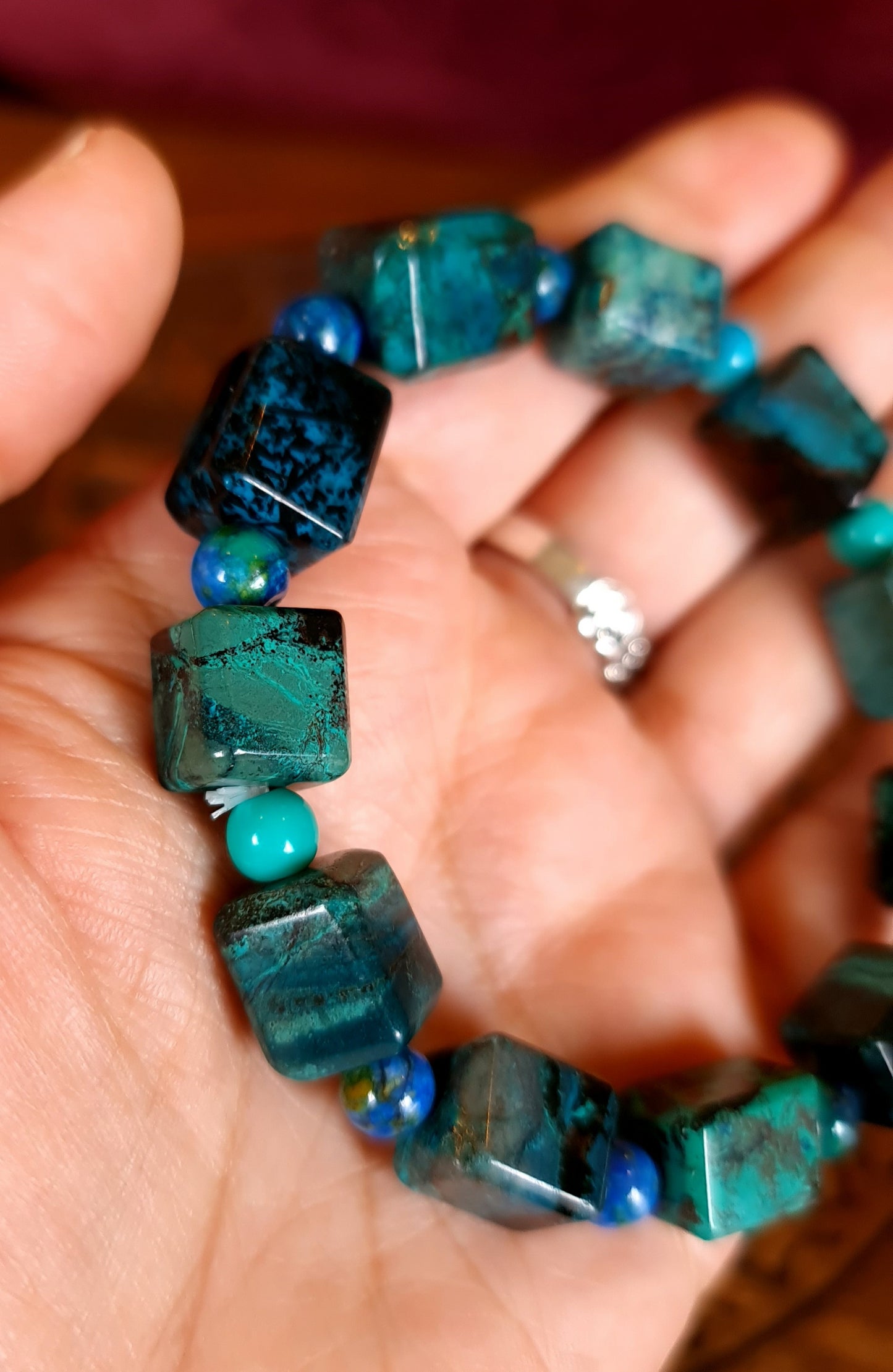 Shattuckite Bracelet