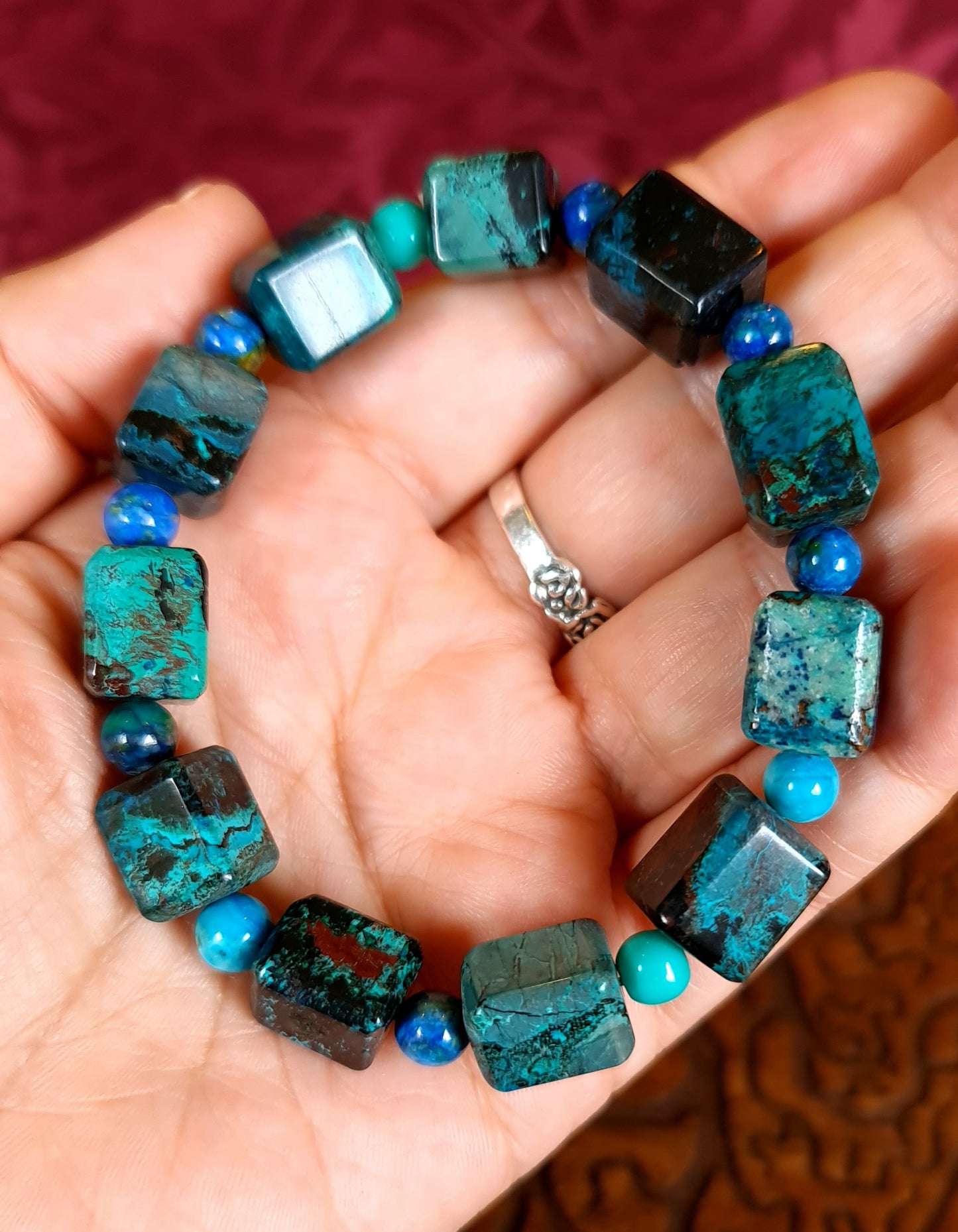 Shattuckite Bracelet