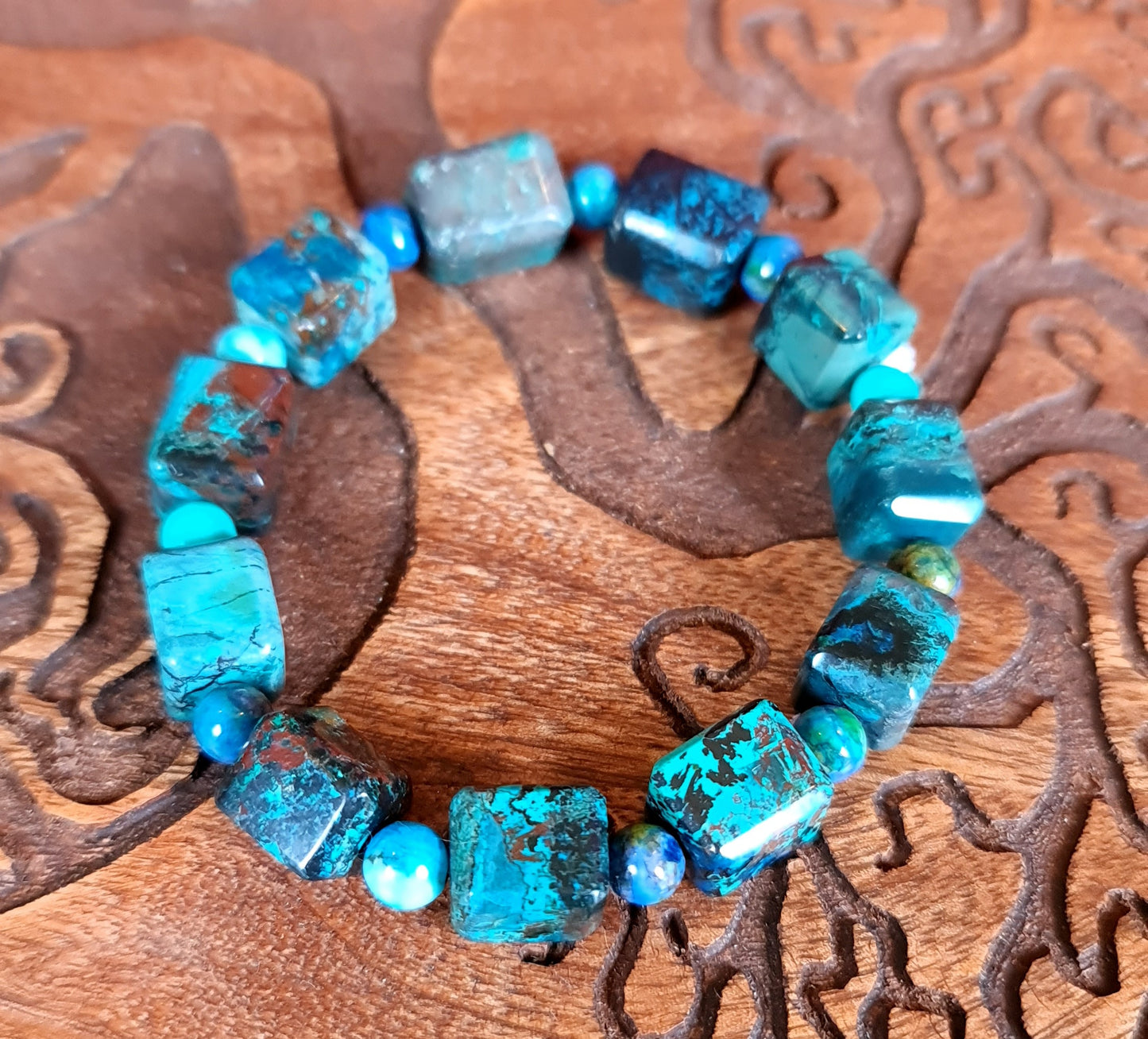 Shattuckite Bracelet