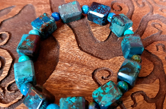 Shattuckite Bracelet