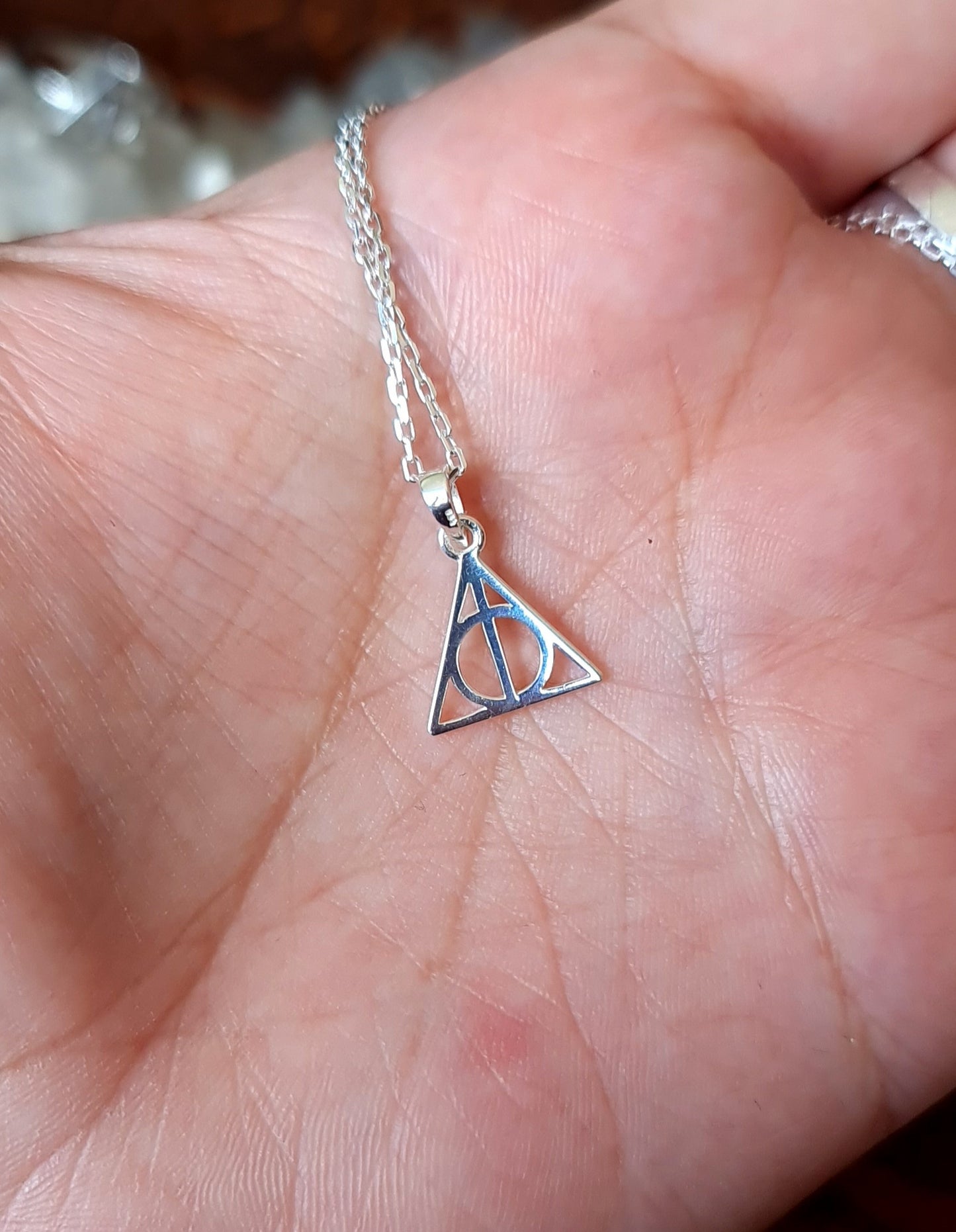 The Deathly Hallows 925 Sterling Silver Pendant