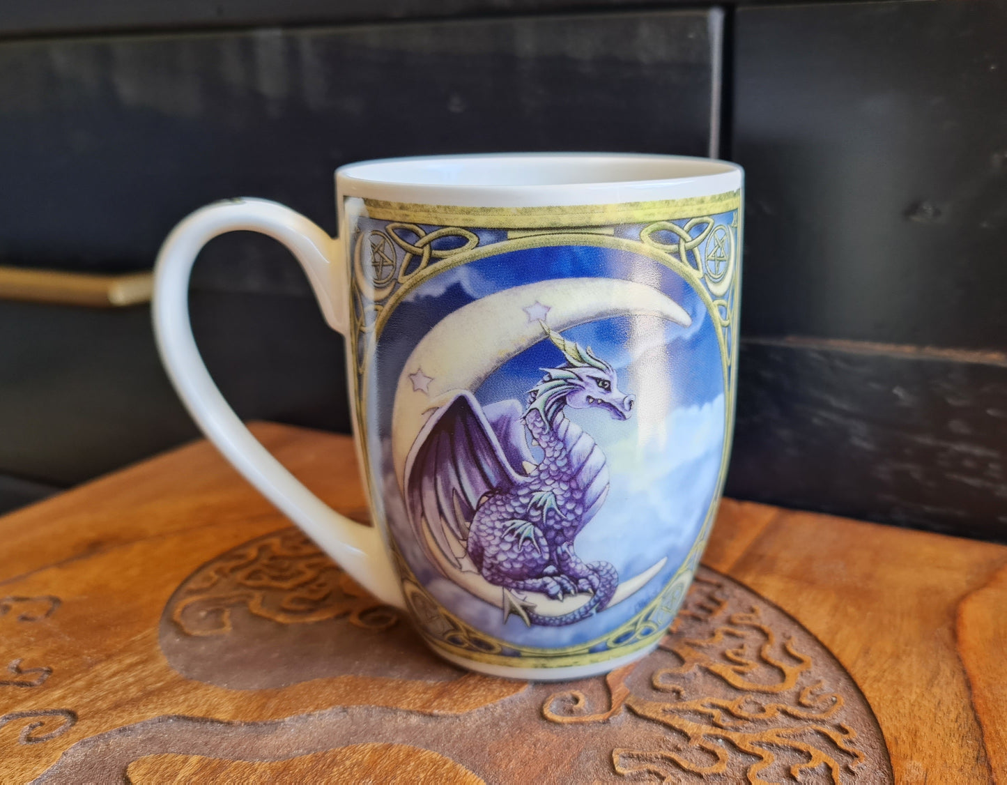 Dragon on Moon Mug