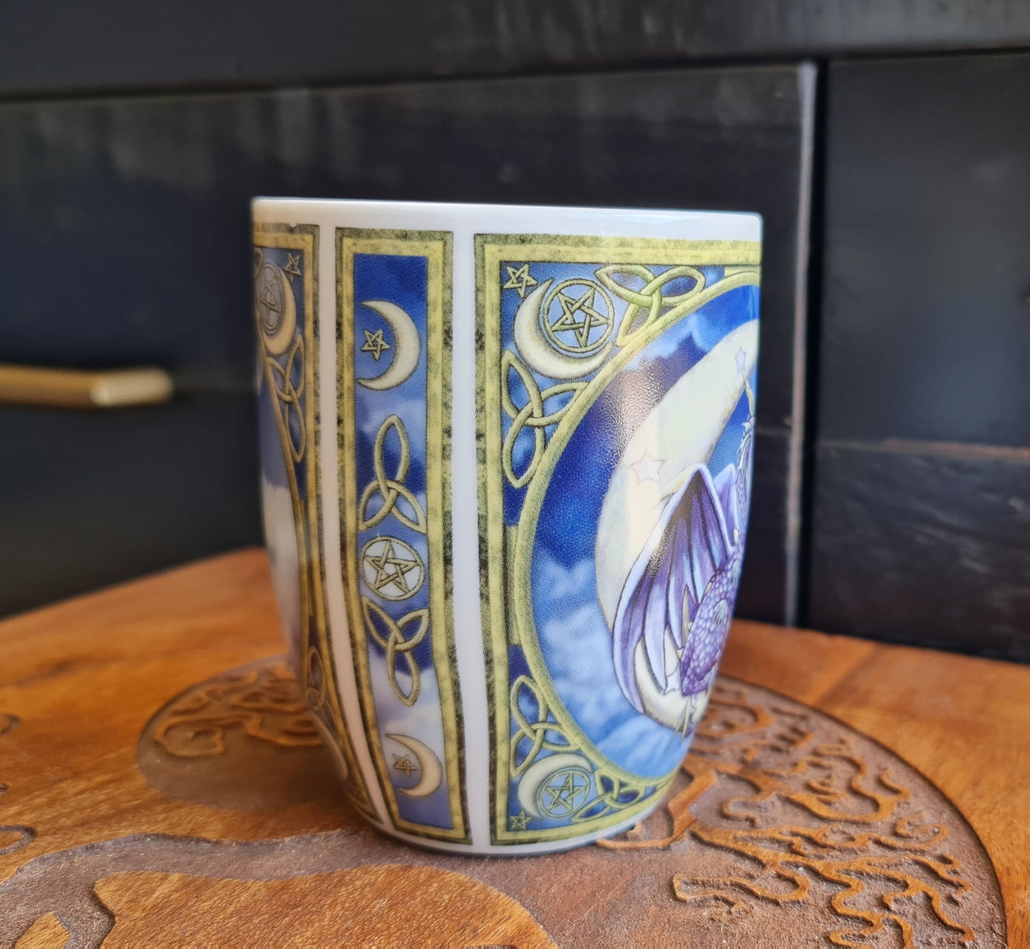 Dragon on Moon Mug